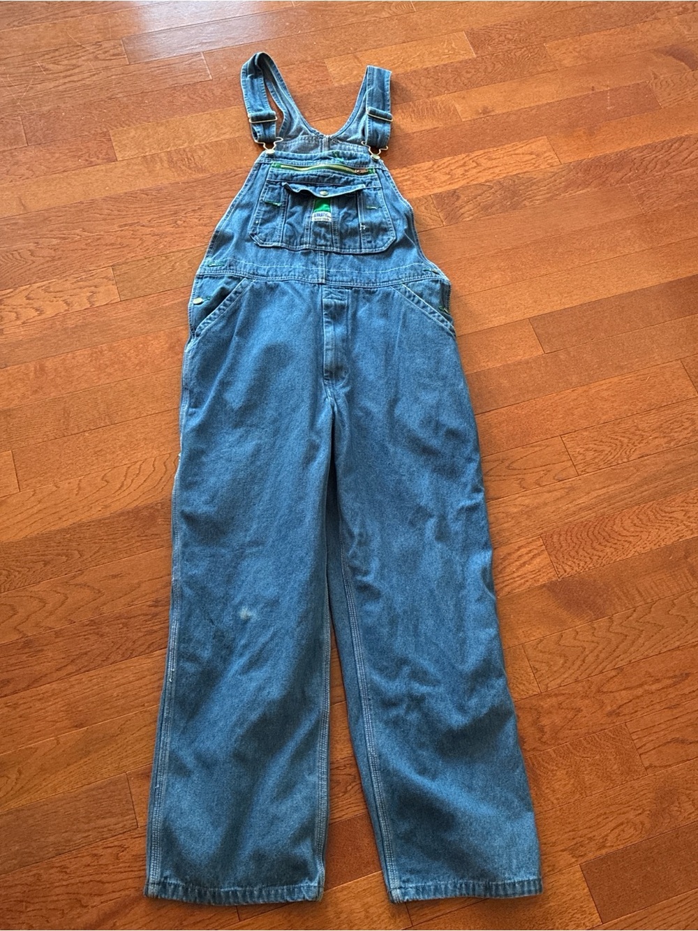 Liberty Blue Jean Men’s Denim Overalls size 34x30 - Picture 3 of 8